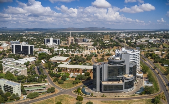Aerial, Gaborone, Botswana